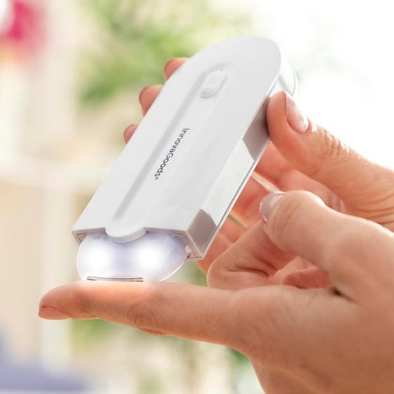 Ξυριστική Μηχανή Innovagoods LED Light Epiluch Λευκό image 2