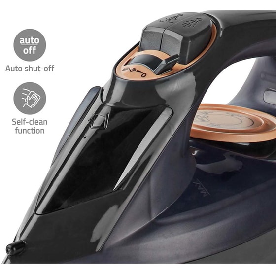 NEDIS IRON1000 2200 W Μαύρο Σίδερο Ατμού image 9