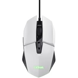 Trust GXT 109W Felox Gaming Ενσύρματο Ποντίκι - Λευκό