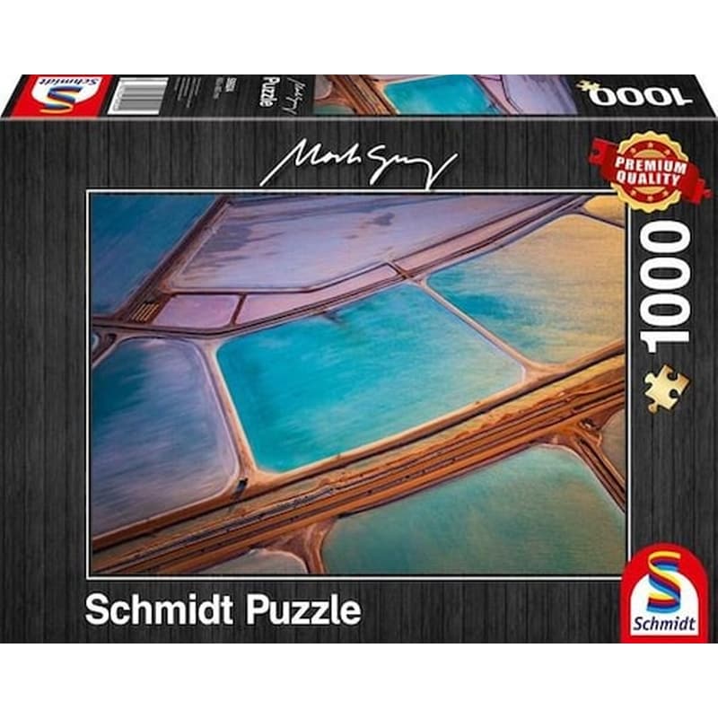 Schmidt Spiele 59924 Mark Gray: pastelle 1000 Pcs