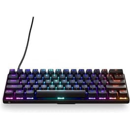 Gaming Πληκτρολόγιο Steelseries Apex 9 Mini Ενσύρματο Οπτικό RGB - Μαύρο