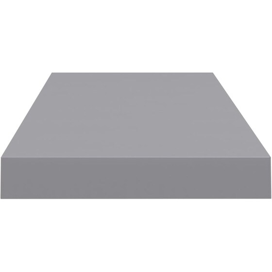 Ράφι Τοίχου VidaXL από MDF 60x23.5x3.8 cm - Γκρι image 3