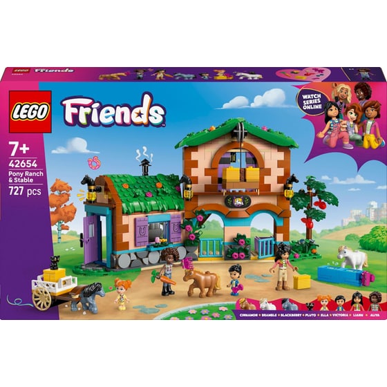 LEGO® Friends Pony Ranch & Stable (42654) image 1