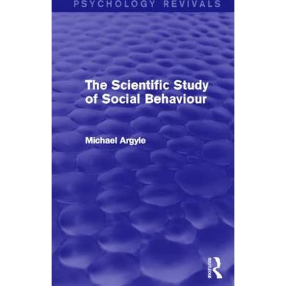 Scientific Study of Social Behaviour (Psychology Revivals) image 0
