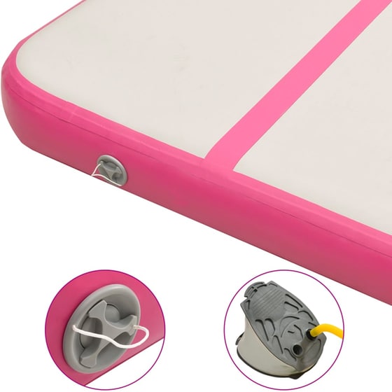 Στρώμα Γυμναστικής VidaXL από PVC 400x100x20 cm - Ροζ image 8