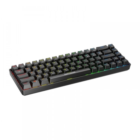 Fifine GK1 Gaming Μηχανικό Ενσύρματο Πληκτρολόγιο RGB Μαύρο (US) image 3