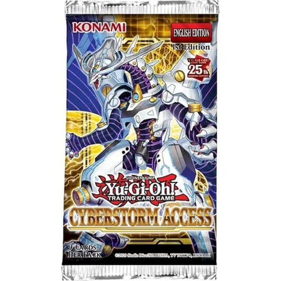 Yu-gi-oh! Cyberstorm Access Card Game Booster Box (Konami) - 24 Φακελάκια image 1