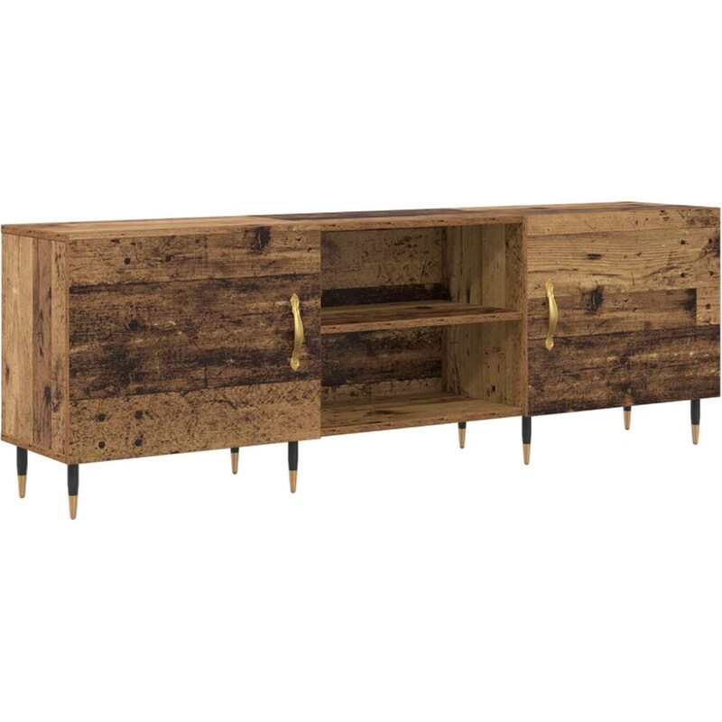 Έπιπλο Τηλεόρασης VidaXL 150 x 30 x 50 cm - Παλαιωμένο Ξύλο