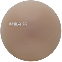 Μπάλα Γυμναστικής Amila Κατάλληλη για Pilates 0.15 kg 19 cm από PVC - Χρυσό
