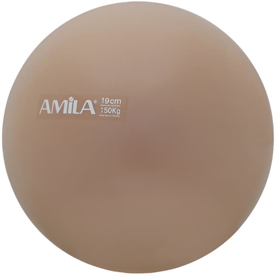 Μπάλα Γυμναστικής Amila Κατάλληλη για Pilates 0.15 kg 19 cm από PVC - Χρυσό image 0
