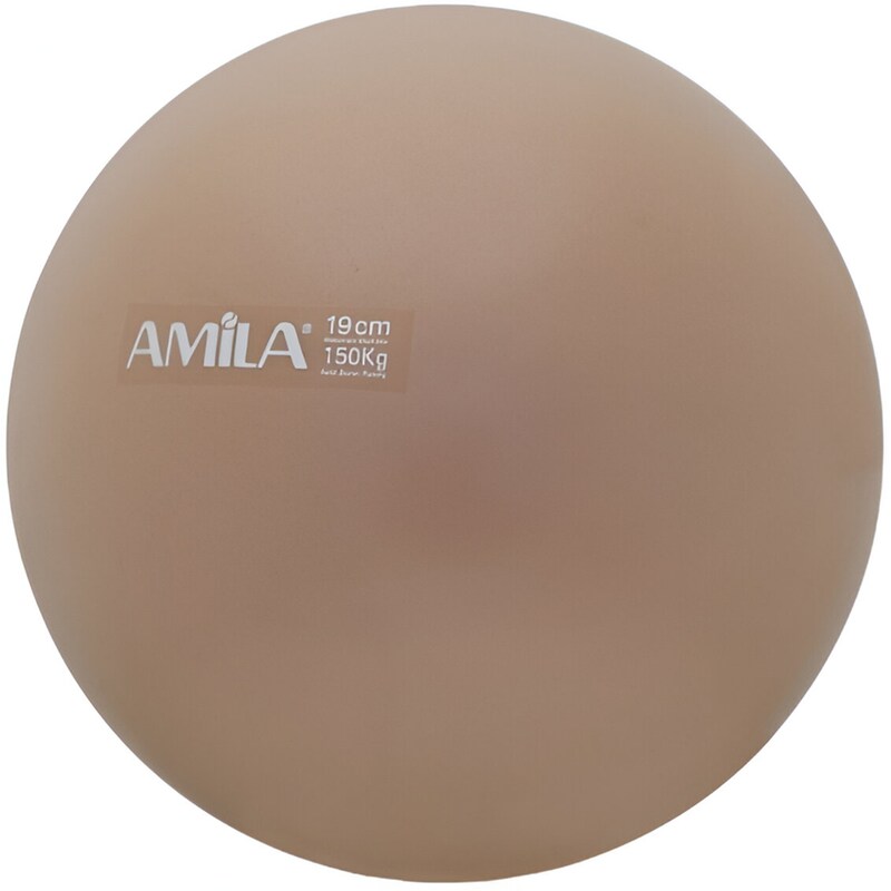 Μπάλα Γυμναστικής Amila Κατάλληλη για Pilates 0.15 kg 19 cm από PVC - Χρυσό AMILA
