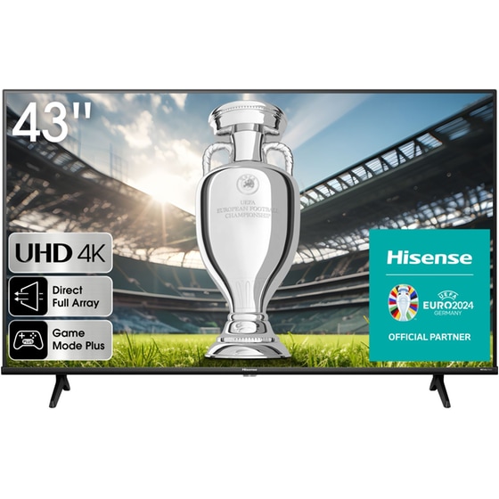 Hisense LED 43" 4K Smart Τηλεόραση 43A6K image 0