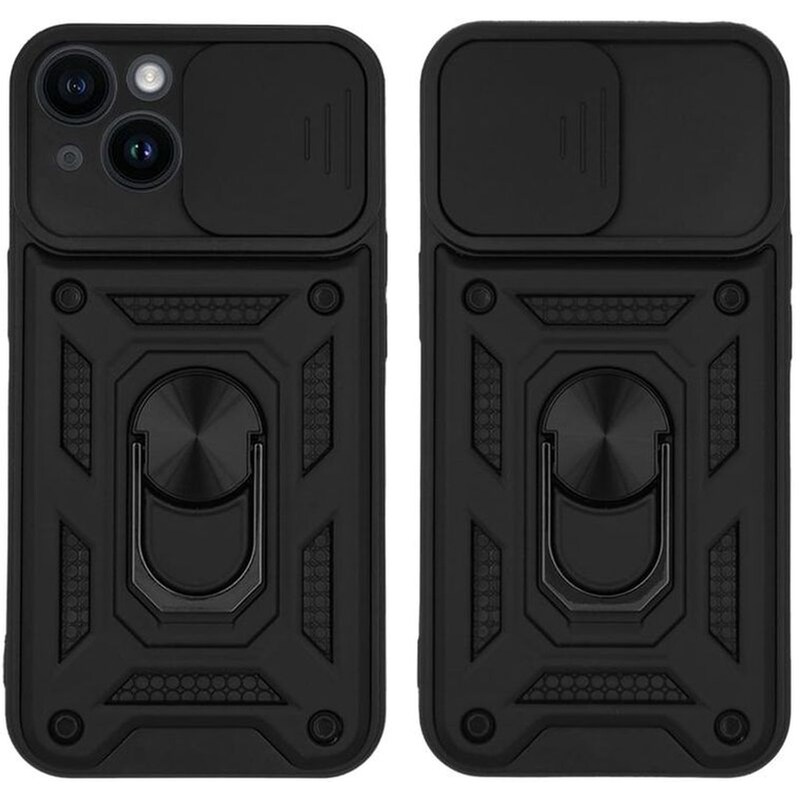 Θήκη Apple iPhone 14 - Sonique Ring Armor Campro - Μαύρο SONIQUE