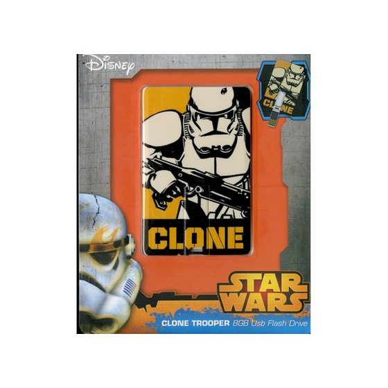 USB Card Stick Tribe Stormtrooper 8GB 2.0 Λευκό image 1