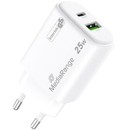 Φορτιστής Πρίζας Mediarange MRMA112-2 25W - White