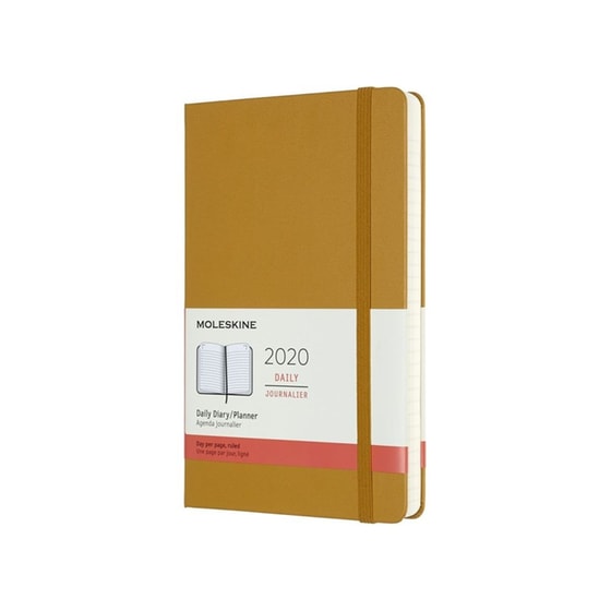 Ημερολόγιο Moleskine 12 M Ημερήσιο 2020 Κίτρινο Large image 0