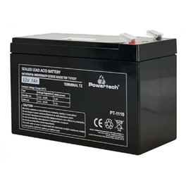 Μπαταρία Powertech T2 με Χωρητικότητα 7Ah και Τάση 12V PT-1110 Μαύρο
