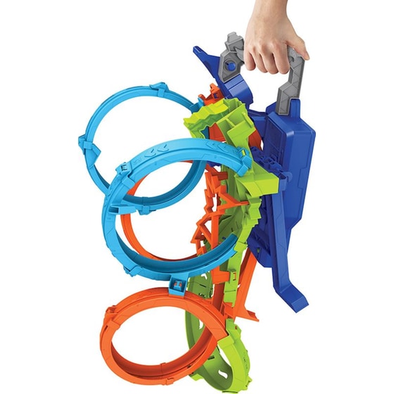 Hot Wheels Action Πίστα Συγκρούσεων 4-Loop Crash-Out (HXR70) image 1