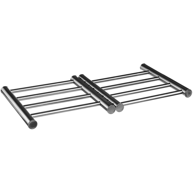 Βάση/Σουπλά Κατσαρόλας Spitishop F-v 115178 Επεκτεινόμενη Ανοξείδωτή 39x28x2 cm - Ασημί