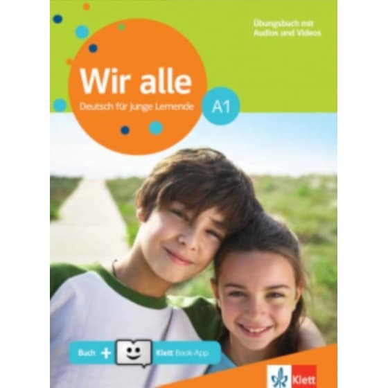 Wir Alle A1 Ubungsbuch mit Glossar (+ Online Audio + Klett Book-App) image 0
