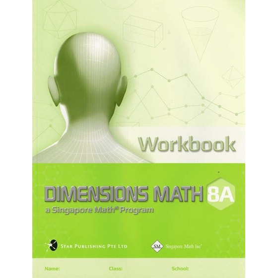 Dimensions Math : Workbook 8A image 0