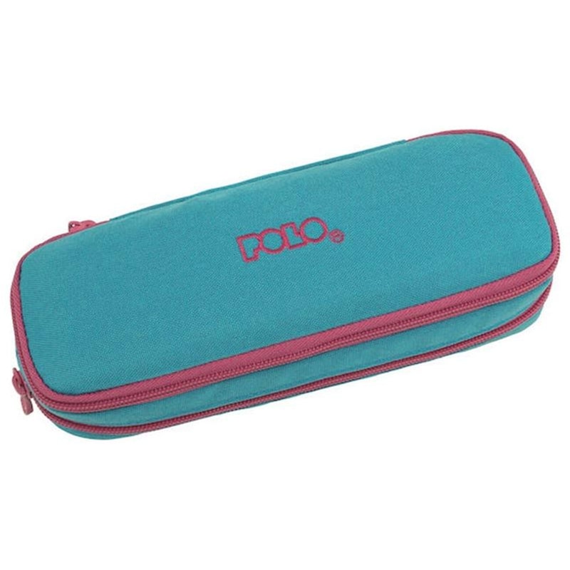 Κασετίνα Οβάλ Polo Duo Box Purple/Light Blue