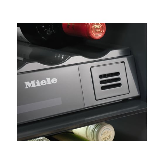 MIELE KWT 6321 UG EU 1 για 34 Μπουκάλια με Φίλτρο Active AirClean και LED φωτισμό Inox Εντοιχιζόμενος Συντηρητής Κρασιών image 3