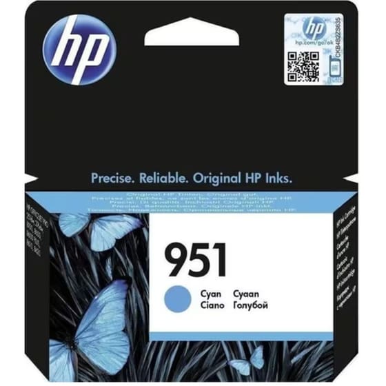 HP 951 Κυανό Μελάνι Εκτυπωτή CN050AE image 1