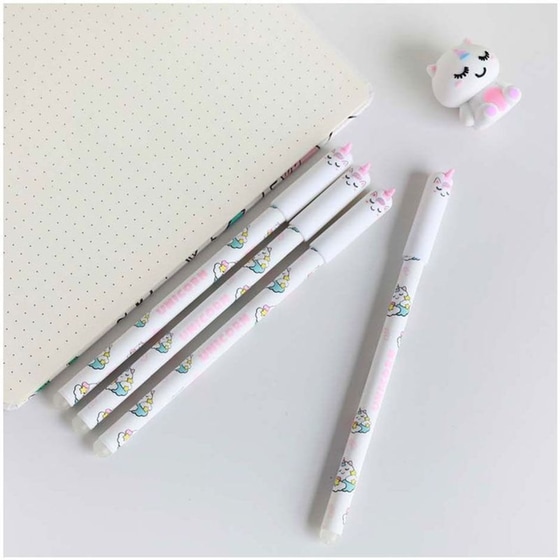 Στυλό Διαρκείας i-Total Erasable Cap Unicorn Μπλε image 1