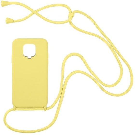 Θήκη Xiaomi Redmi Note 9S / 9 Pro - Sonique Carryhang Με Κορδόνι - Κίτρινο image 0