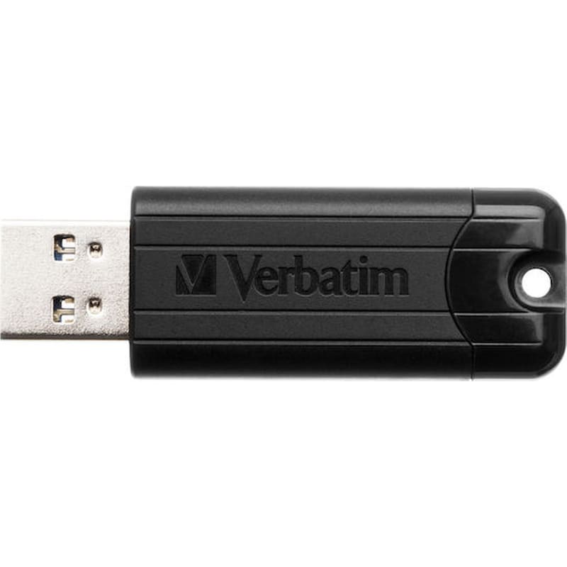 USB VERBATIM PINSTRIPE 256GB 3.0 BLACK
