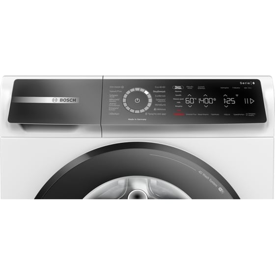 BOSCH WGB24409GR 9 kg 1.400 Στροφές Λευκό με Wi-Fi Πλυντήριο Ρούχων image 2
