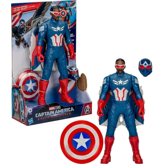 Hasbro Φιγούρα Marvel Captain America: Brave New World Captain America Flight Mode (F9298) image 2