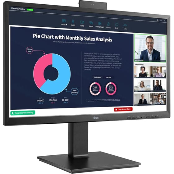 LG 24BP750C-B Monitor 23.8'' FHD IPS Flat 75Hz 5ms image 5