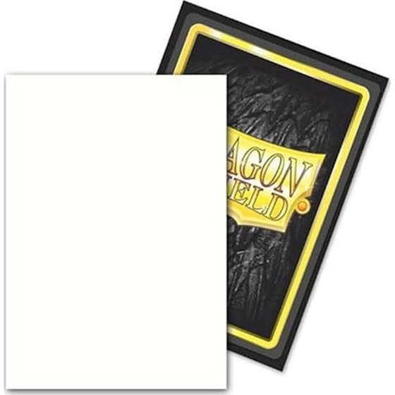 Dragon Shield Sleeves Japanese Small Size - Matte Dual Snow (60 Sleeves) image 2