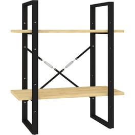 Βιβλιοθήκη VidaXL από Μέταλλο 60x30x70 cm - Καφέ