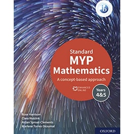 MYP Mathematics 4&5 Standard Print and Enhanced Online Course Book Pack