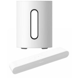 Sonos Ray Soundbar 2.0 + Sonos Sub Mini Λευκό