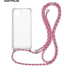 Θήκη Apple iPhone 11 - Sonique με Κορδόνι Armor Clear - Πορτοκαλί