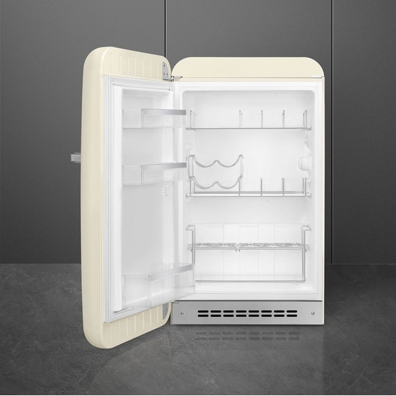 SMEG FAB10HLCR6 135 Lt Cream Ψυγείο Μονόπορτο image 2