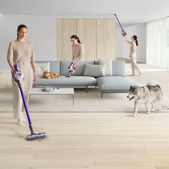 DYSON V8 ORIGIN 21.6 V 0.54 L Ασημί/Μωβ  Σκούπα Stick image 1