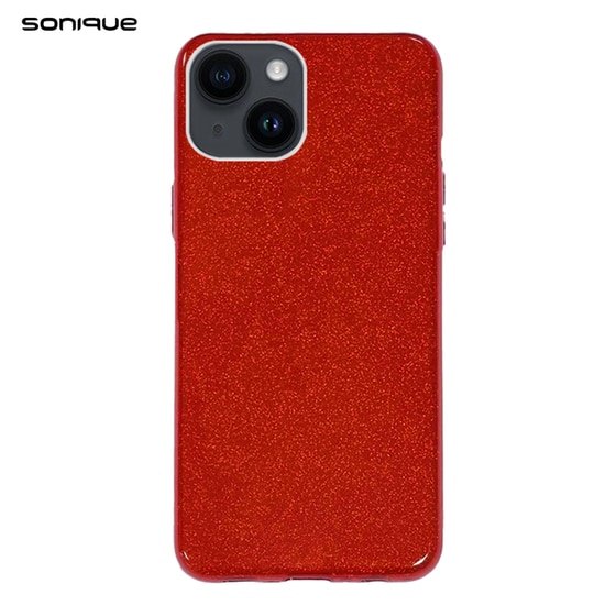 Θήκη Apple iPhone 14 - Sonique Armor Clear - Shiny Κόκκινο image 0