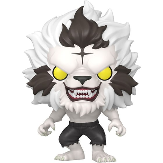 Funko Pop! Animation: Solo Leveling - Baek Yoonho (Silver Mane) (Flocked)* (Special Edition) #2273 Vinyl Figure image 0