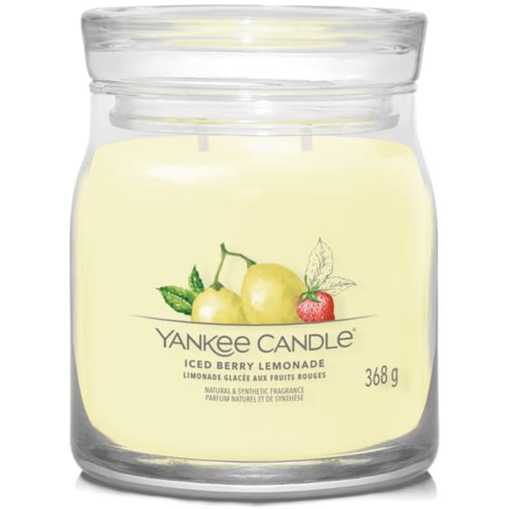 Κερί Yankee Candle Signature Medium Jar Iced Berry Lemonade image 0