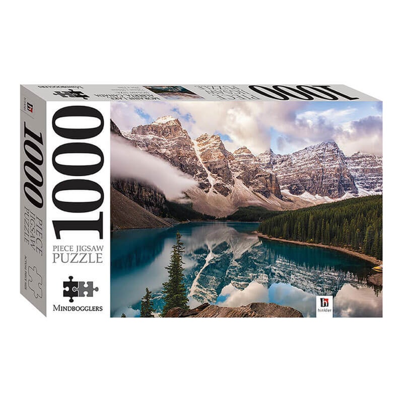 Παζλ Mindbogglers: Moraine Lake, Alberta, Canada Hinkler (1000 Κομμάτια)