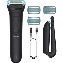 Ξυριστική Μηχανή Σώματος PHILIPS SERIES 5000 BG5475/15 για Υγρό και Στεγνό Ξύρισμα Μαύρο