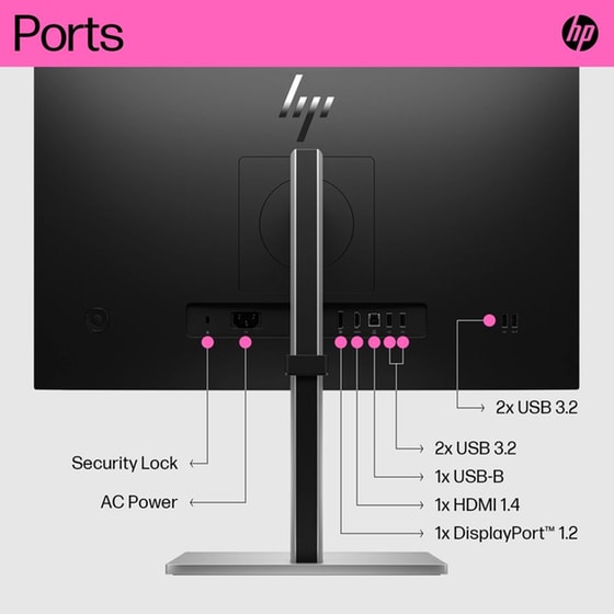 HP E24t G5 23.8'' FHD IPS Flat 60Hz 5ms image 9