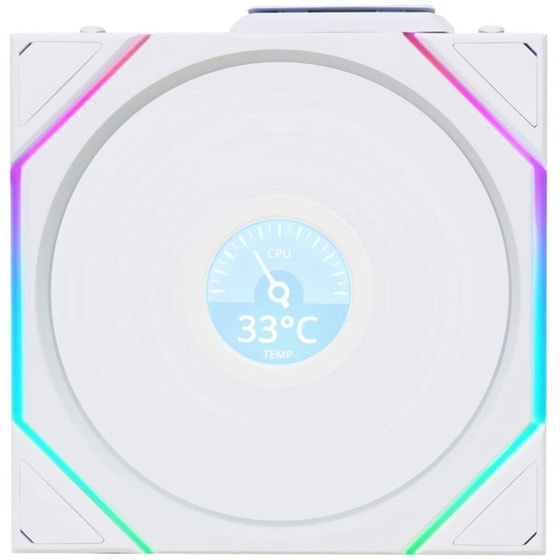 Case Fan Lian Li Uni Fan Tl-lcd Wireless 120mm - Λευκό image 0