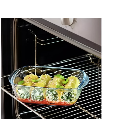 Φαγητοδοχείο Pyrex Cook & Heat 2.5 Lt - Διάφανο/Κόκκινο image 1