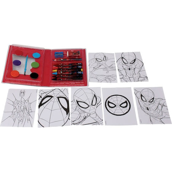 Σετ Ζωγραφικής Gim Spiderman World of Webs image 2